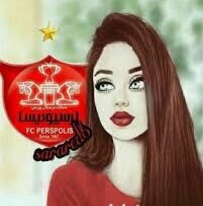 عکس پروفایل دخترونه پرسپولیسی خفن