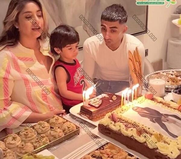 عکس بچه ی سوگند خواننده