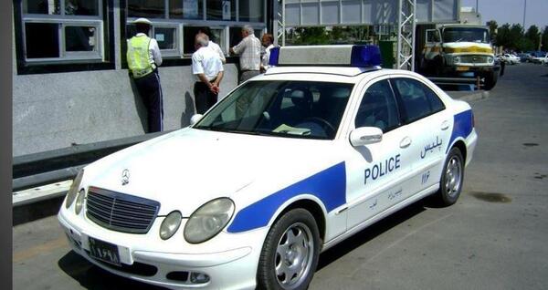 عکس مرسدس بنز پلیس