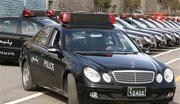 عکس مرسدس بنز پلیس