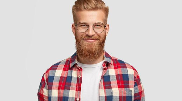 عکس ته ریش با سبیل