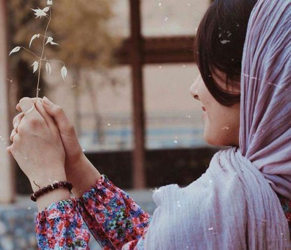 عکس پروفایل دخترونه شیک با روسری