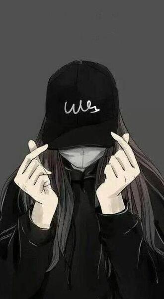 عکس پس زمینه مشکی خفن دخترانه
