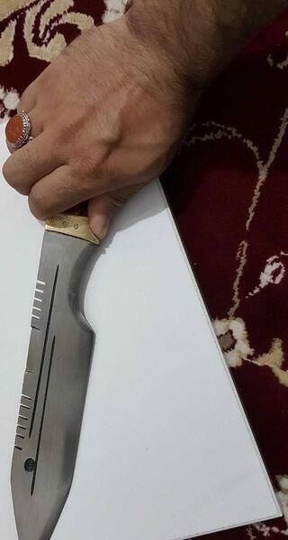 عکس چاقو دعوایی
