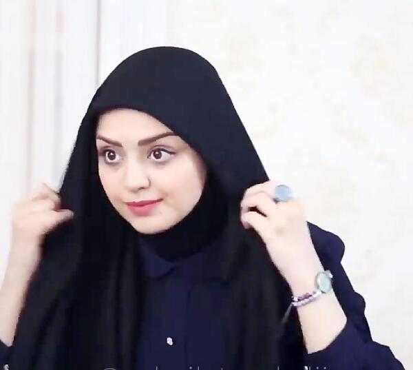 عکس شال حجابی