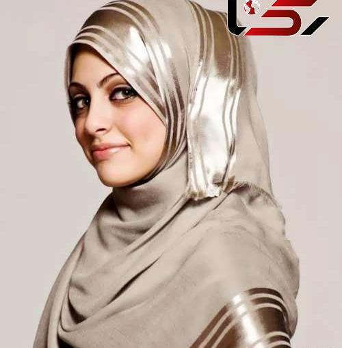 عکس شال حجابی
