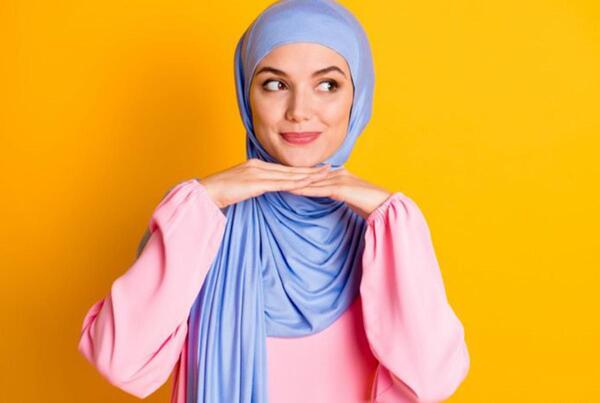 عکس شال حجابی