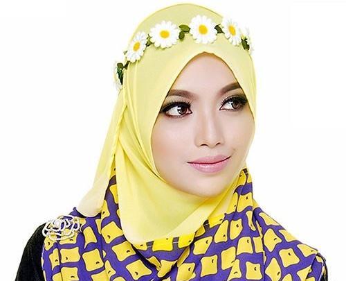 عکس شال حجابی