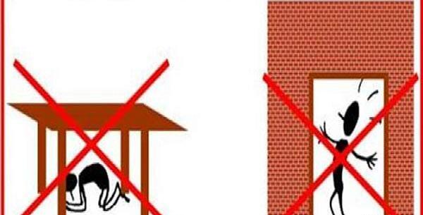 عکس زلزله و پناهگیری