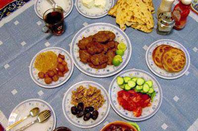 عکس ایده برای غذای افطاری