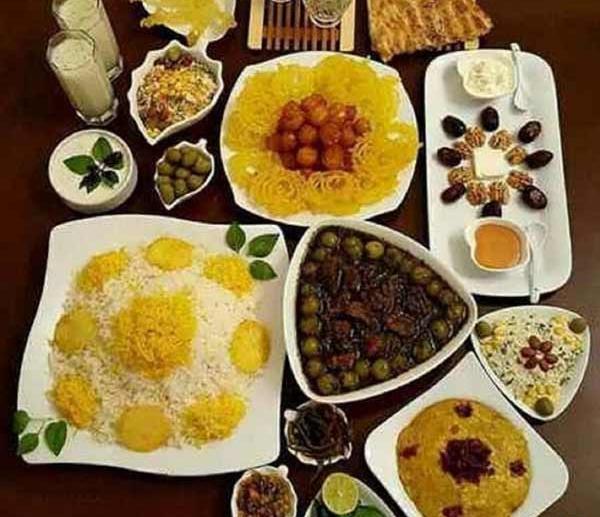 عکس ایده برای غذای افطاری