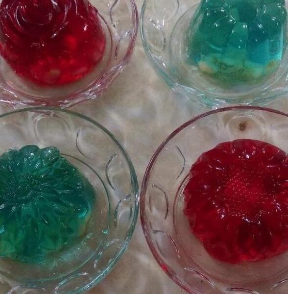 عکس ژله ساده و زیبا