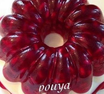 عکس ژله ساده و زیبا