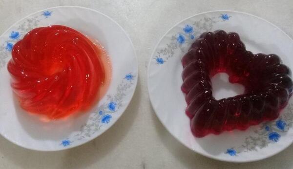 عکس ژله ساده و زیبا