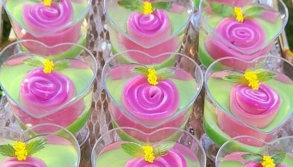 عکس ژله ساده و زیبا