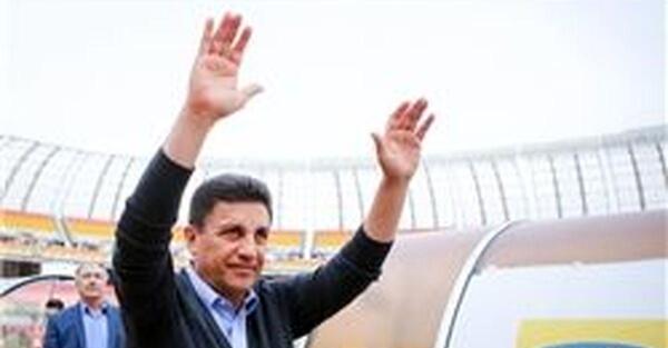 عکس وحید مرادی با امیر قلعه نویی