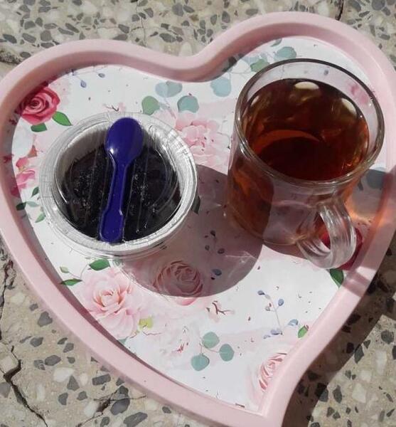 عکس چای و کیک