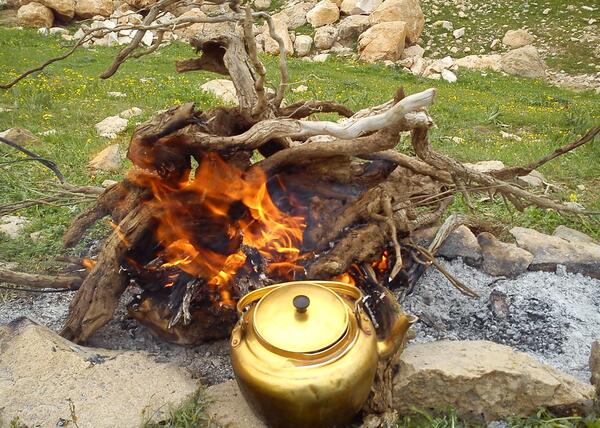 عکس آتش سیزده بدر