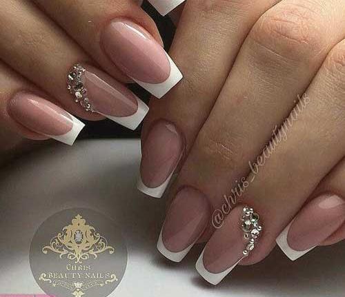 عکس مدل های فرنچ ناخن پا