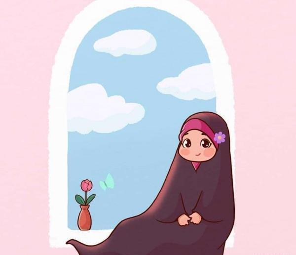 عکس دختر بچه چادری برای پروفایل