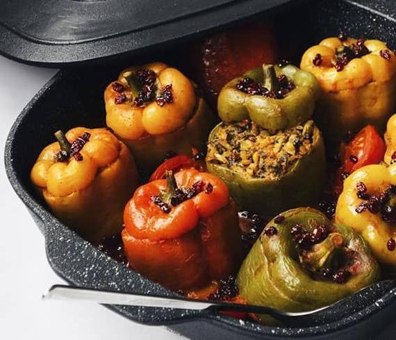 عکس ژله فلفل دلمه ای