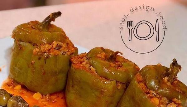 عکس ژله فلفل دلمه ای
