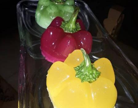 عکس ژله فلفل دلمه ای