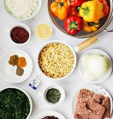 عکس ژله فلفل دلمه ای