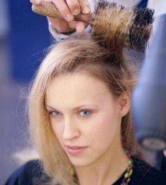 عکس شینیون مو تا سرشانه
