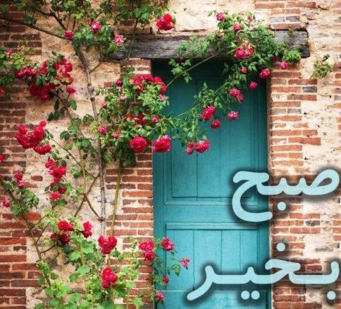 عکس نوشته صبح بخیر شاداب