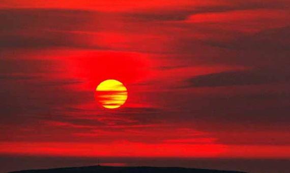 عکس های غروب خورشید زیبا