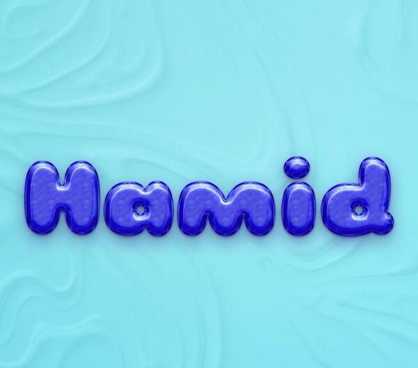 عکس نوشته اسم حمید به انگلیسی