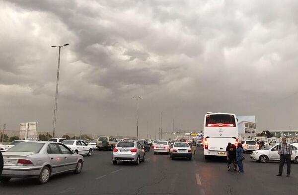 عکس جاده تهران