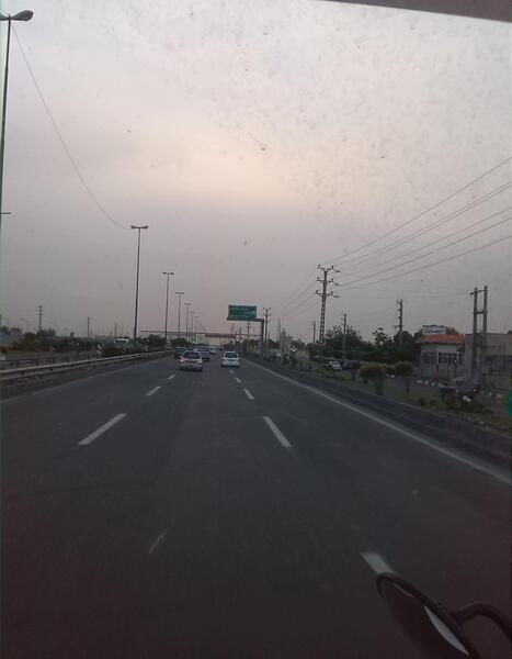 عکس جاده تهران