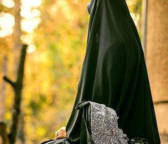 عکس پروفایل چادری طبیعی