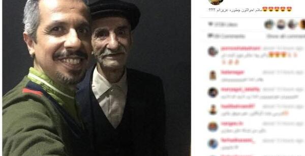 عکس حاج قاسم با چفیه بر سر