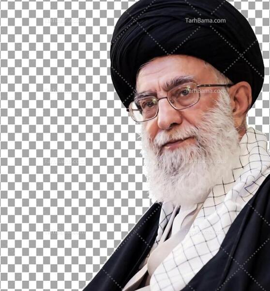عکس حاج قاسم با چفیه بر سر