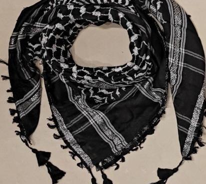 عکس حاج قاسم با چفیه بر سر
