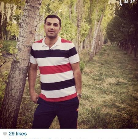 عکس کبودی چشم آزاده نامداری