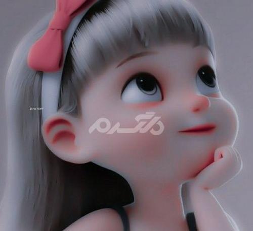 عکس دخترونه کارتونی کیوت