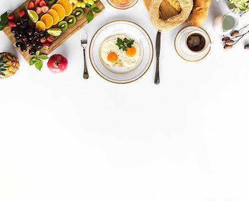 عکس بک گراند صبحانه