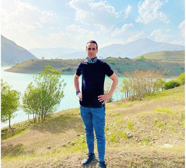 آخرین عکس علی کریمی