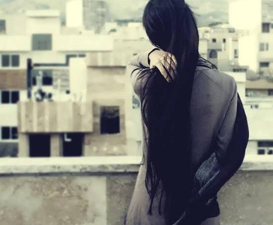 عکس دختر غمگین خوشگل