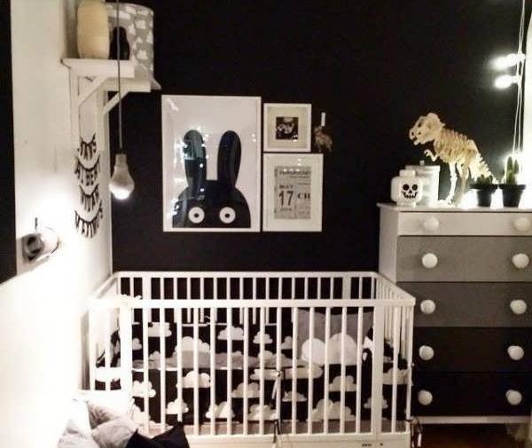 عکس چیدمان ساده اتاق نوزاد