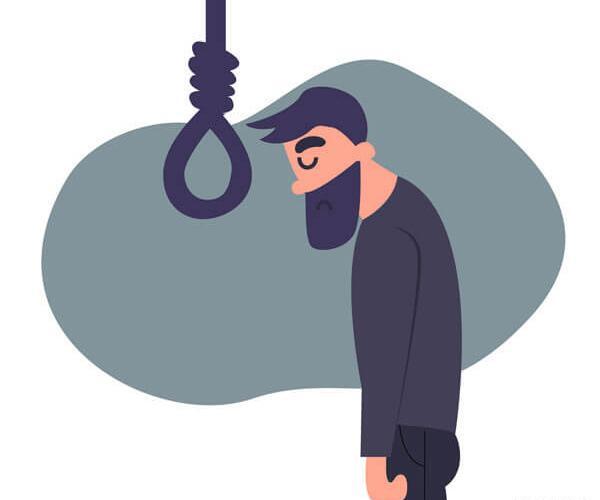 عکس خودکشی کارتونی