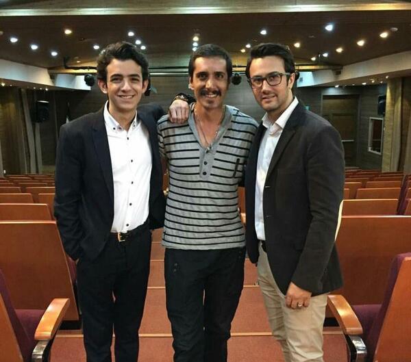 عکس افسانه بایگان و خانواده اش