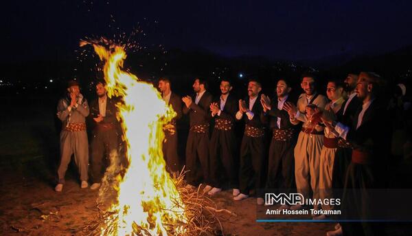 عکس مراسم چهارشنبه سوری