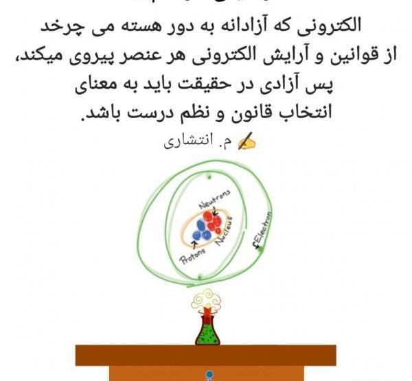 عکس جالب شیمی برای پروفایل
