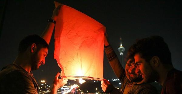 عکس فیک دخترونه چهارشنبه سوری