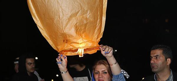 عکس فیک دخترونه چهارشنبه سوری